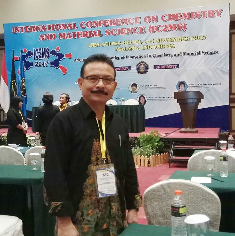 Dr. Darda Effendi Hadiri Konferensi Kimia dan Ilmu Bahan di Malang