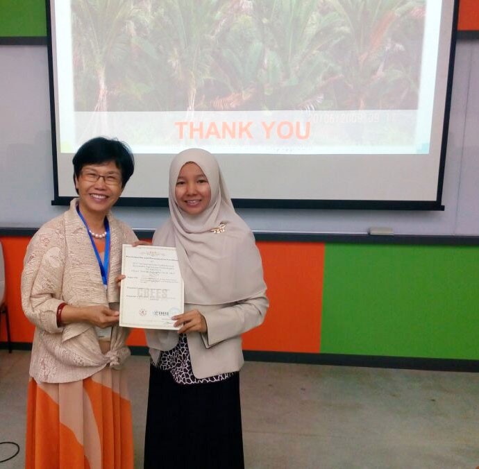 Shandra Amarilis Berpartisipasi Dalam İnternational Conference on Sustainable Agriculture di Taiwan