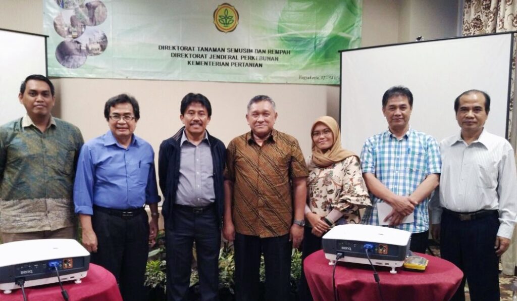 Dr. Ir. Purwono dipercaya oleh Direktoral Jenderal Kementerian Pertanian sebagai Ketua Tim Survei Biaya Pokok Produksi Tebu dan Gula Petani