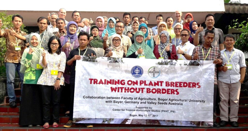 Training on Plant Breeders Without Borders: Pemuliaan Kacang Bogor dan Sayuran Lokal