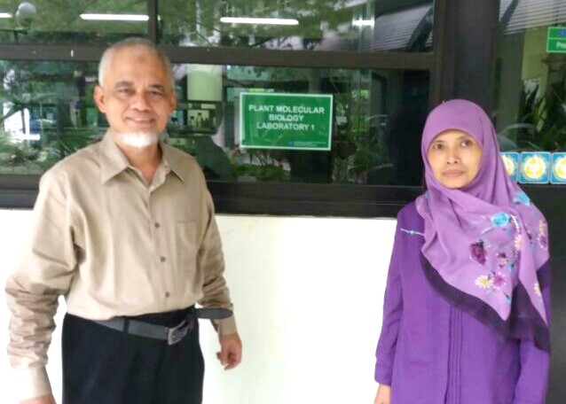 Kunjungan Munarti, SP. MS - Calon Mahasiswa S3 dari UNPAK Bogor ke PMB Lab