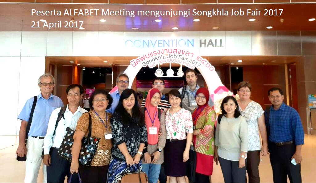 Dr Sintho W. Ardie Hadiri ALFABET Meeting di Prince Songkla University - Thailand