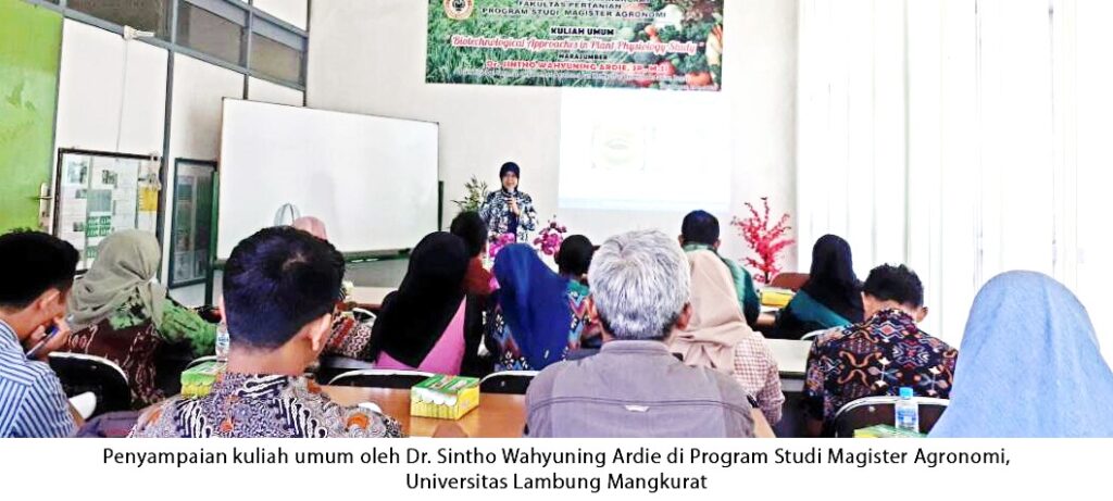 Dr Sintho W. Ardie Memberikan Kuliah Tamu di Program Studi Magister Universitas Lambung Mangkurat