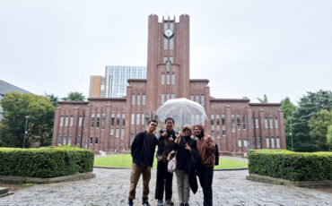 2024-10-25 IPB delegates in front of Yasuda Hall, The University of Tokyo