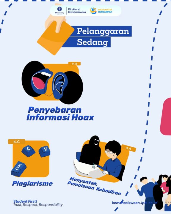 Tata Tertib Kehidupan Mahasiswa IPBJadi mahasiswa bukan hanya soal belajar di kelas, tetapi juga (2)